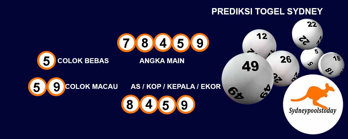 Prediksi Togel Sydney 26 April 2025