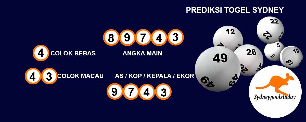Prediksi Togel Sydney 30 April 2025