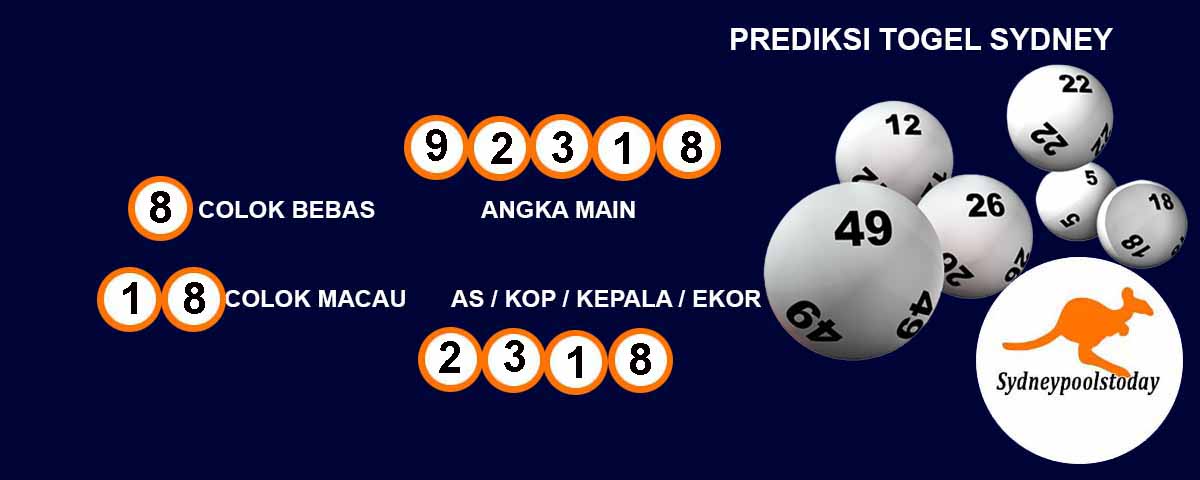 Prediksi Togel Sydney 15 Febuari 2026